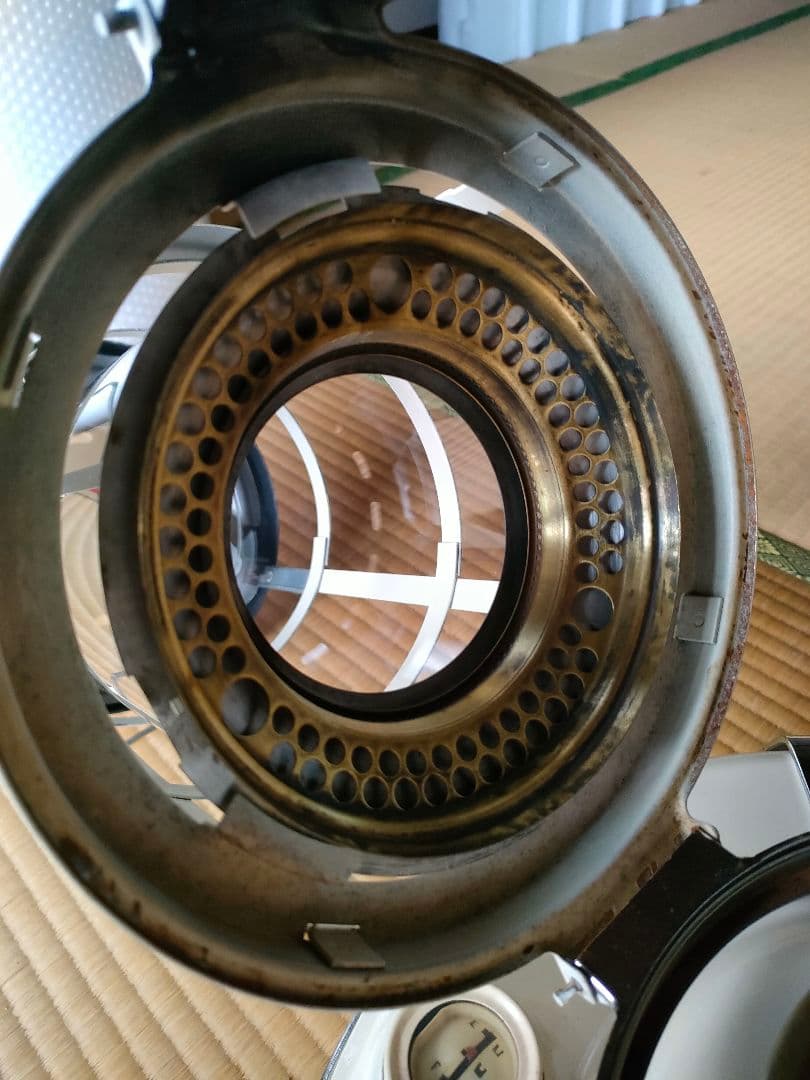 週末値下　アラジン　石油ストーブ　ガラスチムニー　昭和　レトロ