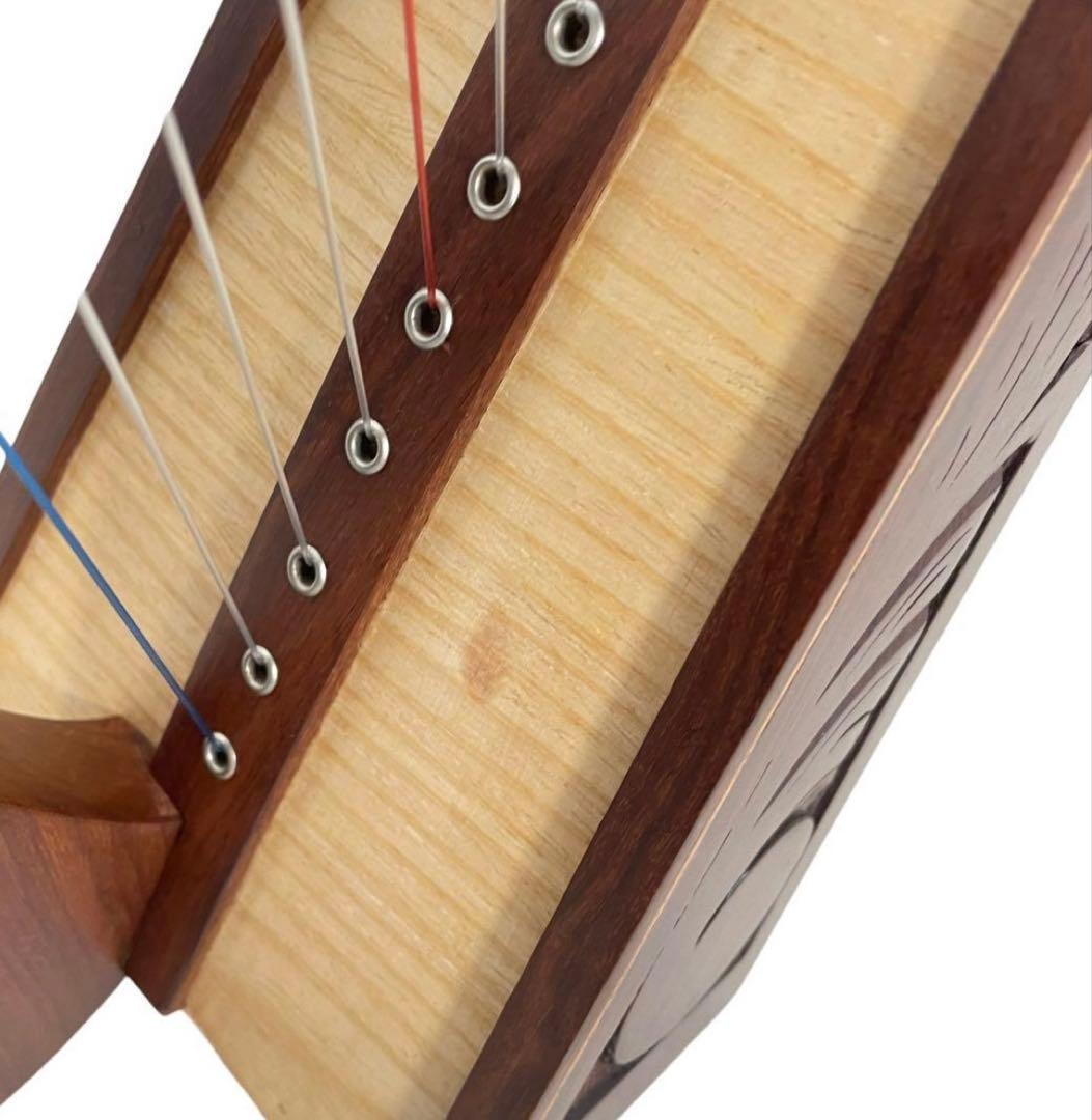 HR75 12弦ベビーハープ　入門セット付き