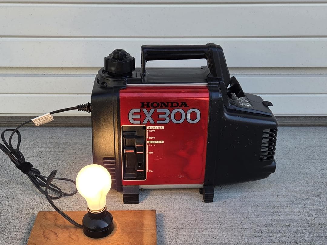 458 1/16★HONDA ホンダ EX300 発電機 60Hz 動作品★