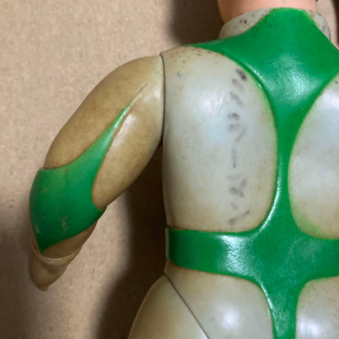 当時物 ミラーマン 面取れ ソフビ 人形 ブルマァク 円谷プロ