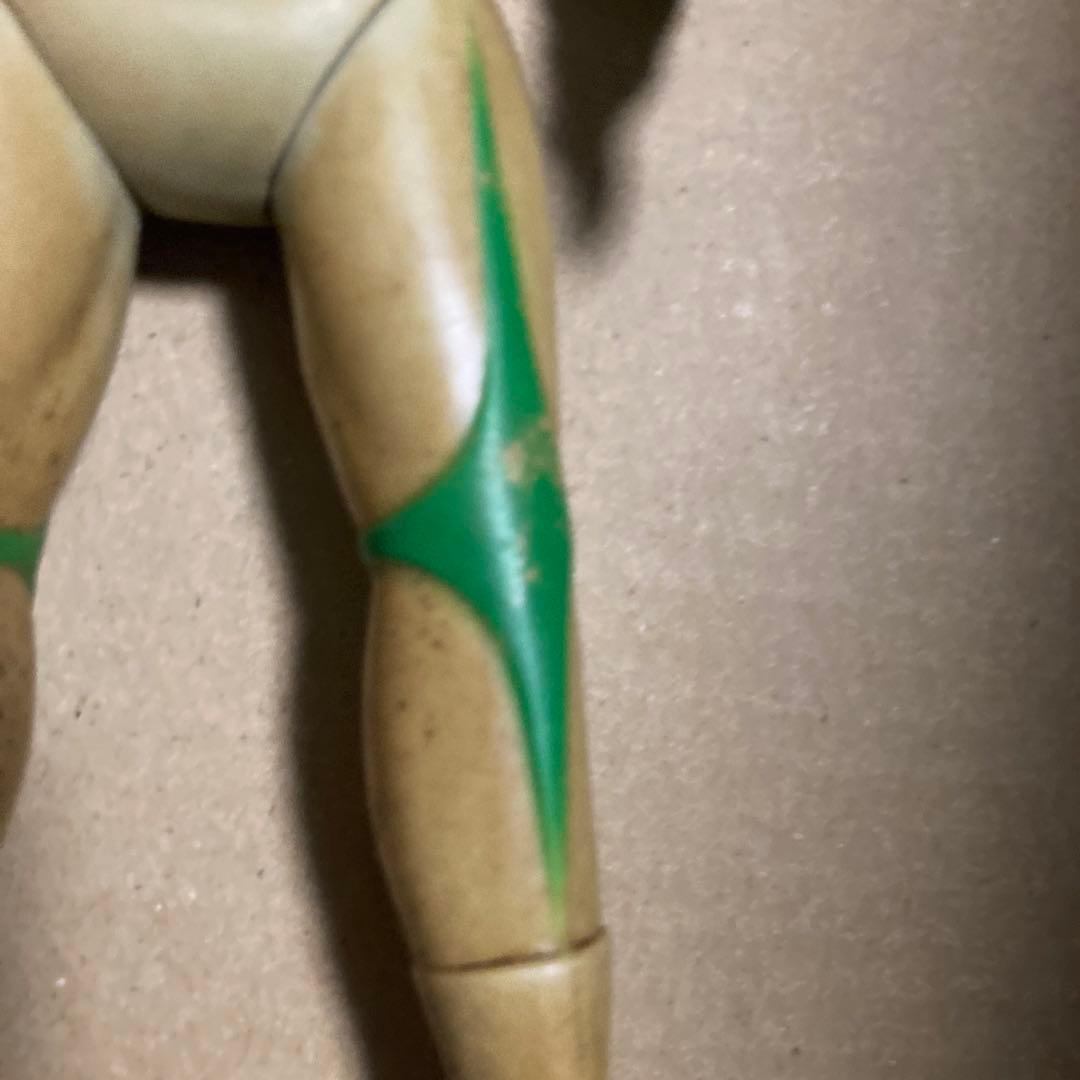 当時物 ミラーマン 面取れ ソフビ 人形 ブルマァク 円谷プロ