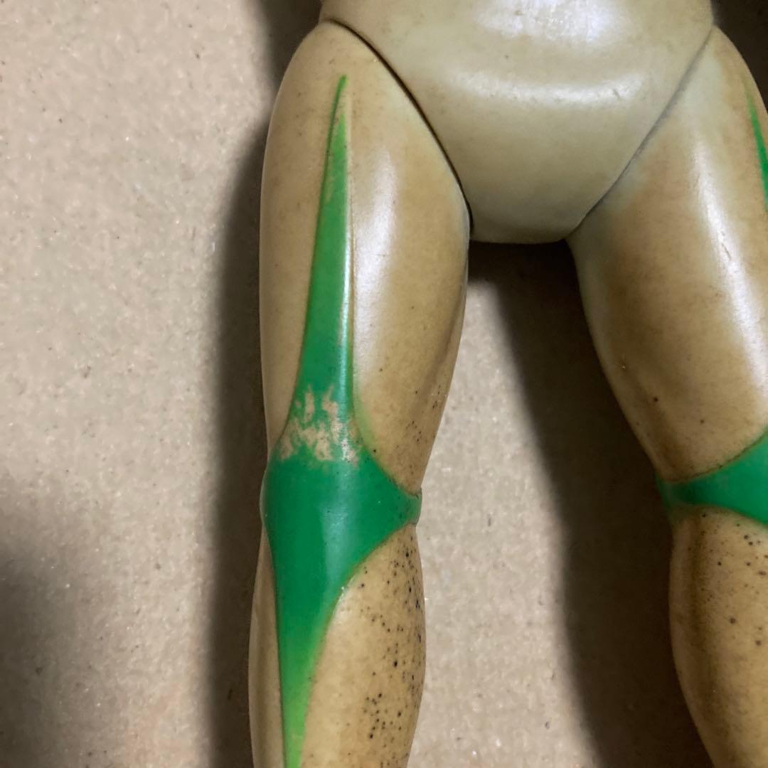 当時物 ミラーマン 面取れ ソフビ 人形 ブルマァク 円谷プロ