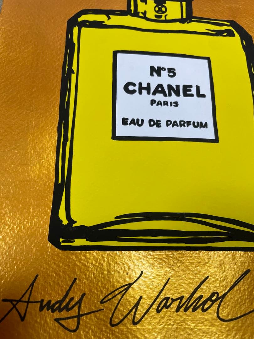 アンディウォーホル　6 水彩画　ブランドオマージュ