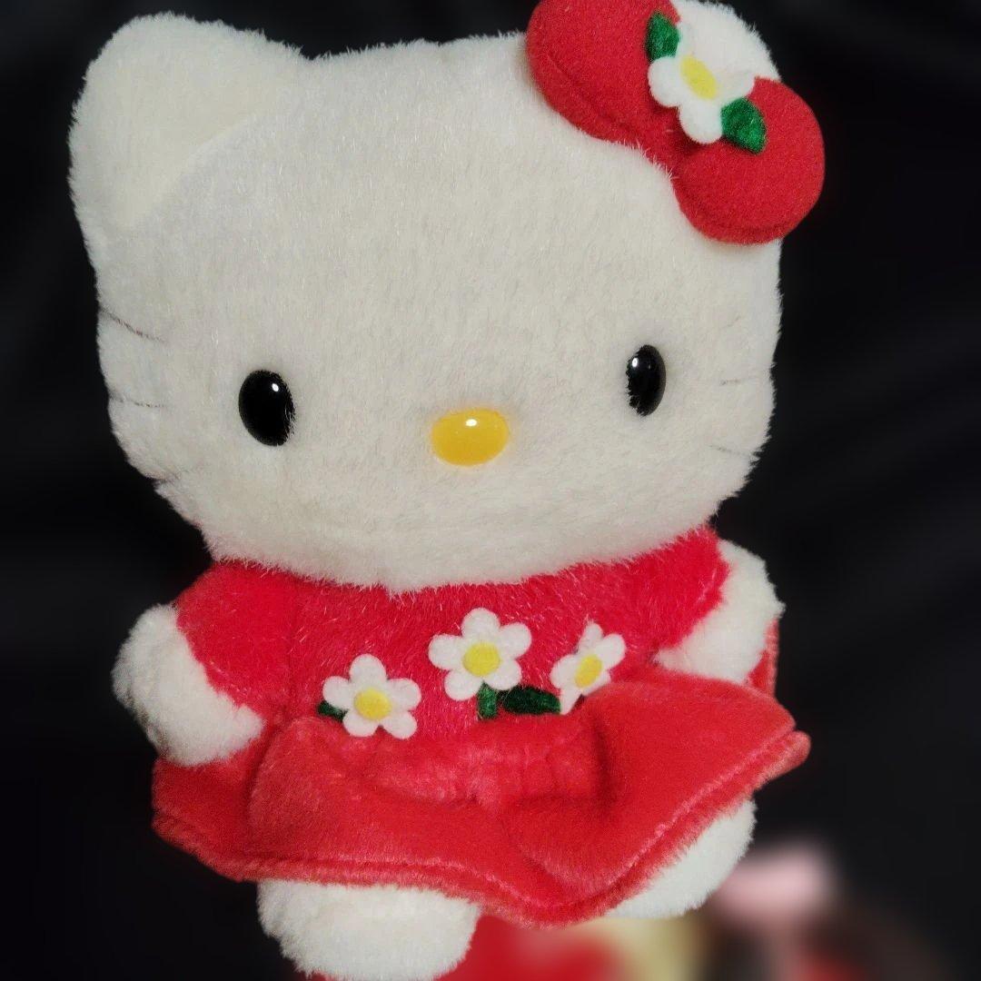 hello Kitty set ハローキティ ストラップとぬいぐるみセット