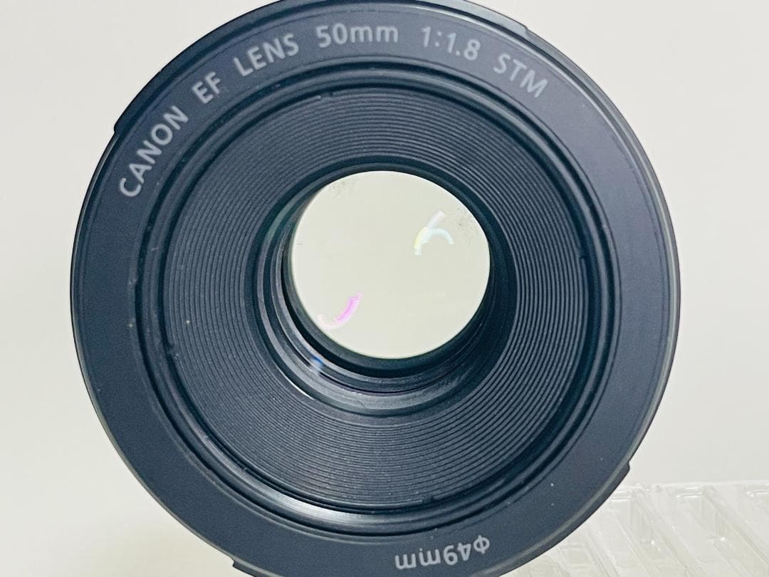 良品★Canon EF 50mm F1.8 STM キヤノン 単焦点レンズ