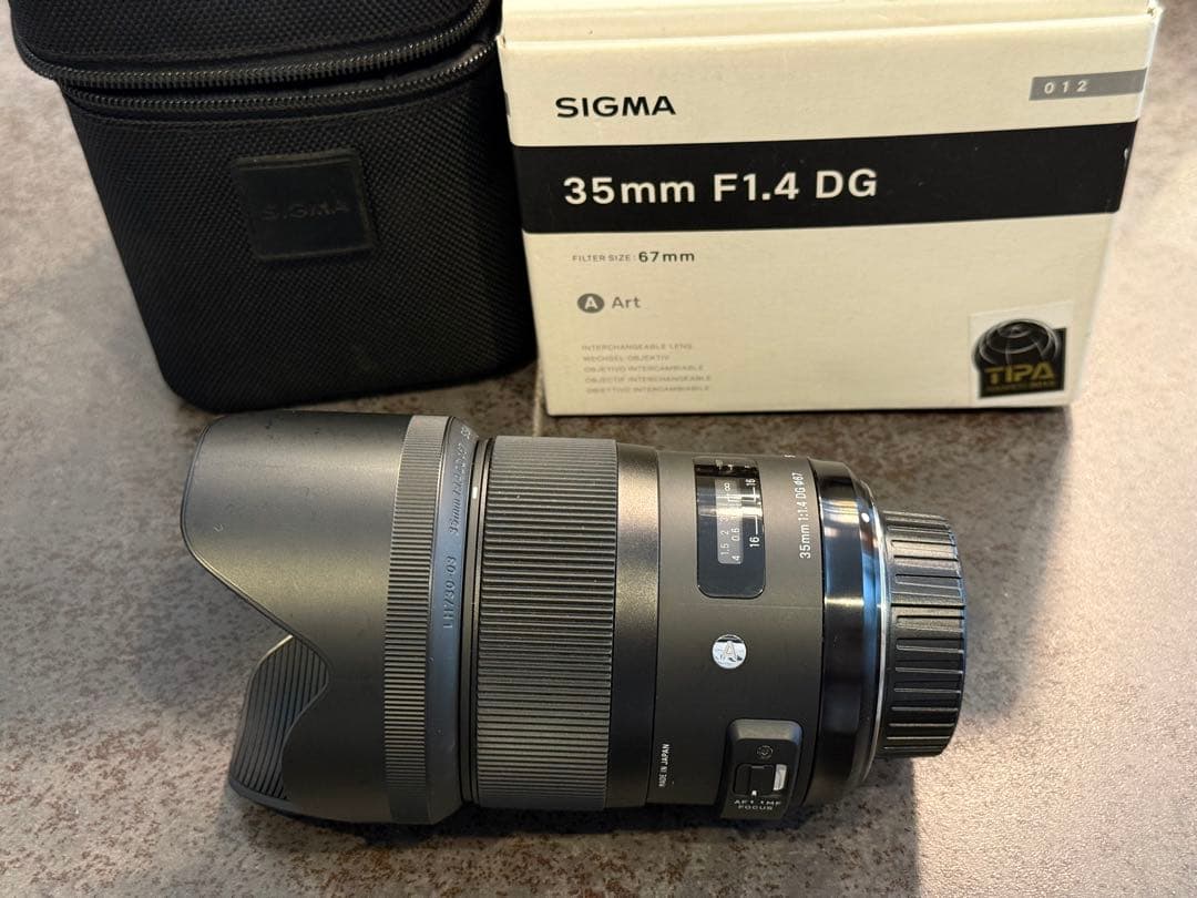 SIGMA 35mm F1.4 DG HSM ART Nikon Fマウント用