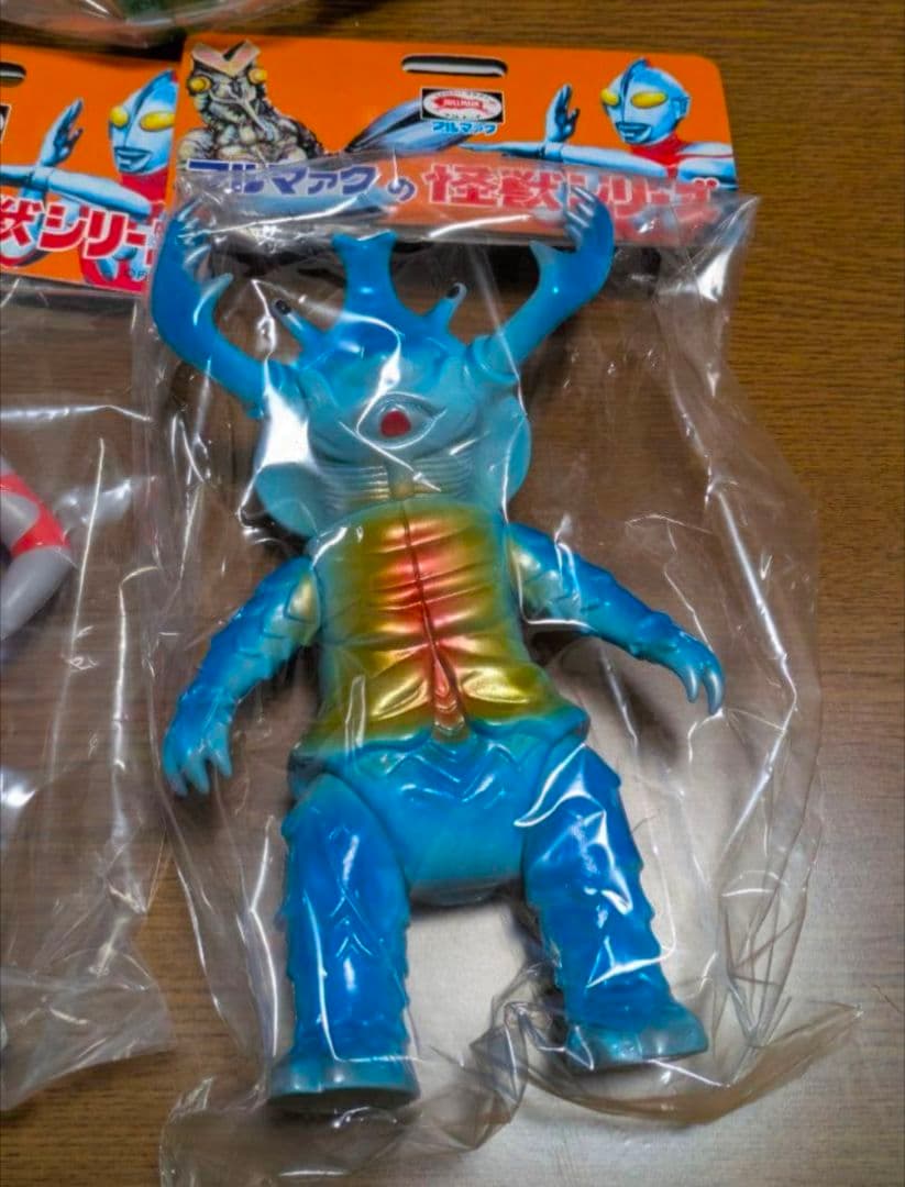 全5種 ブルマァク 怪獣シリーズ 昭和レトロカラー バルタン ゴモラ アントラー