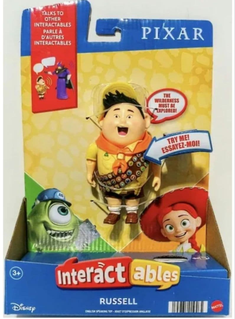 PIXAR Interactables /POPMART ラッセルフィギュア