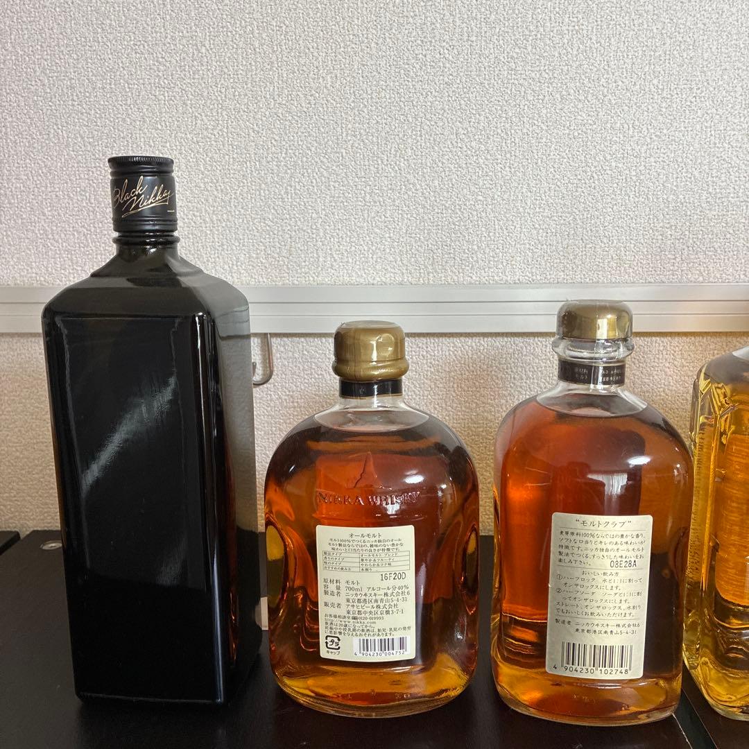 日本のウイスキーセット