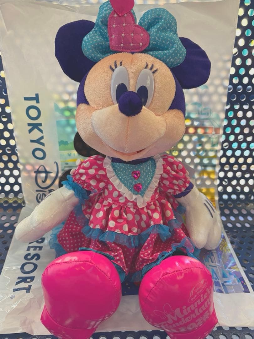 ミニー ファンダーランド ぬいぐるみ