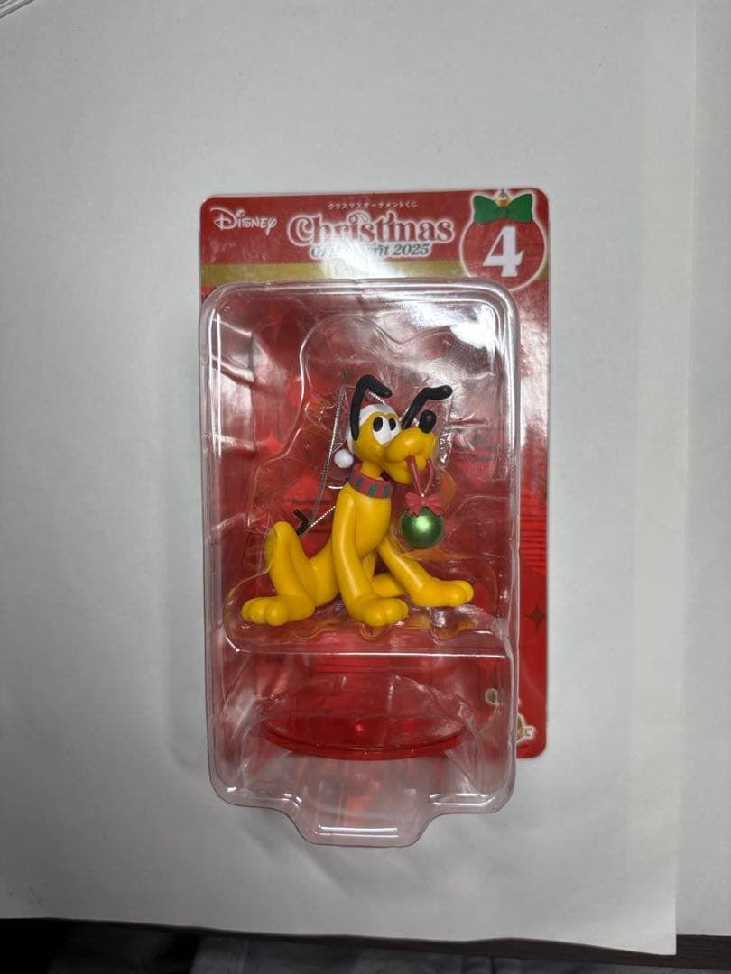 Disney プルート クリスマスフィギュア 2025