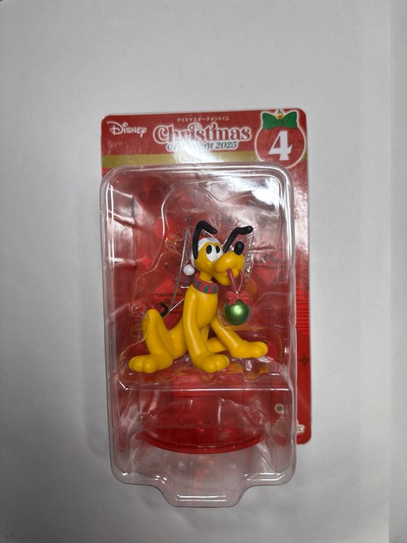 Disney プルート クリスマスフィギュア 2025