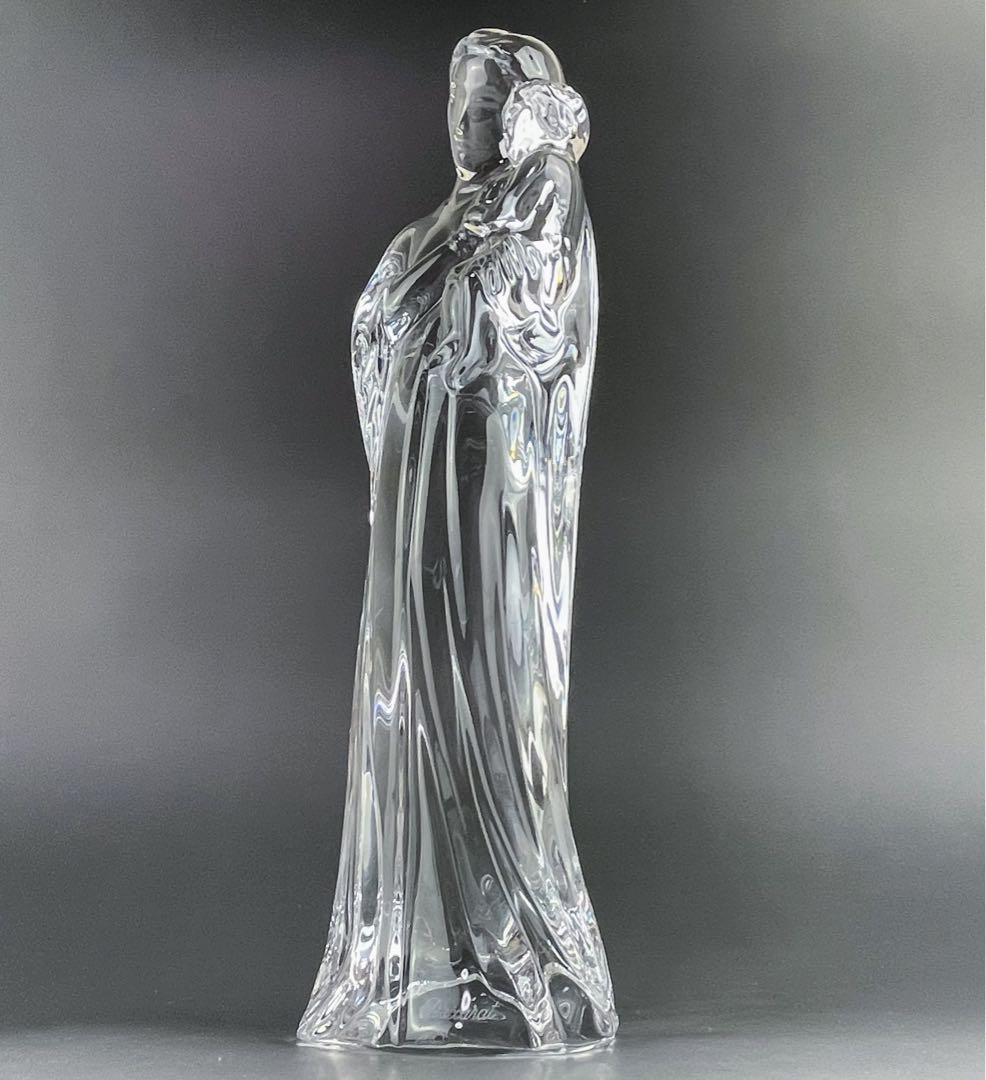 バカラ 聖母 マリア像 マリヤ像 フィギュリン ぺーパーウェイト 置物