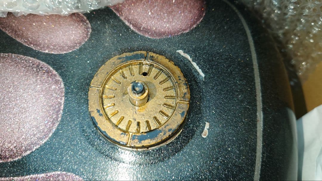 ハーレー リジスポタンク フレイムス ラメ スポーツスター チョッパー