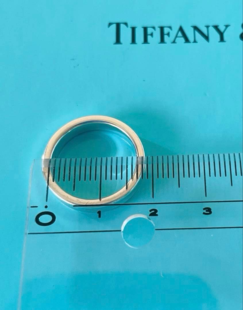 美品☆ティファニー1837ナローリング　シルバー925 12号-13号