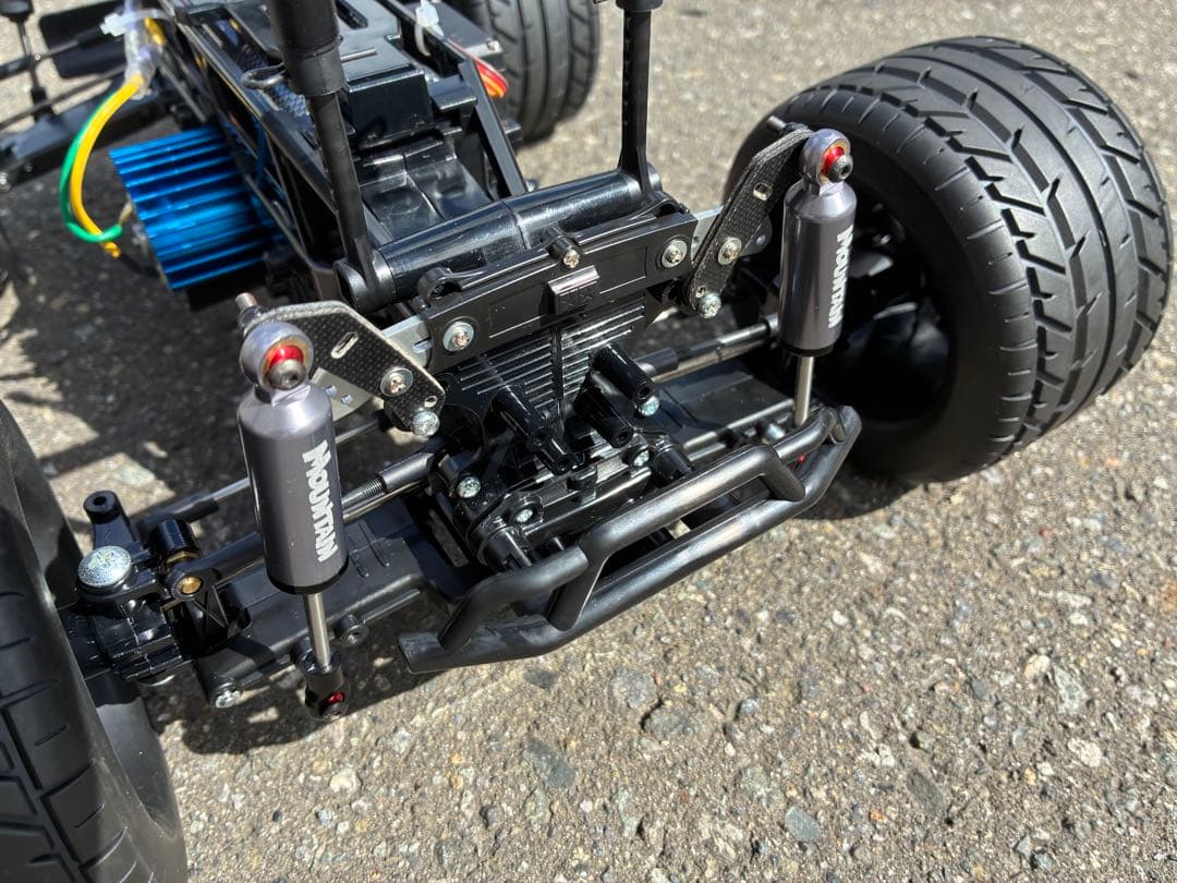 タミヤ GF-02 モーター付 20T ボディ3枚 カスタム.Ver