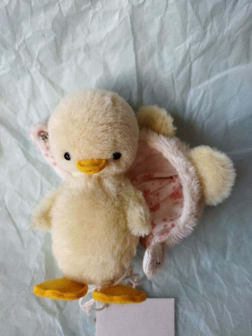 アーティストベア　SCI-beans くま耳帽子のアヒルちゃん