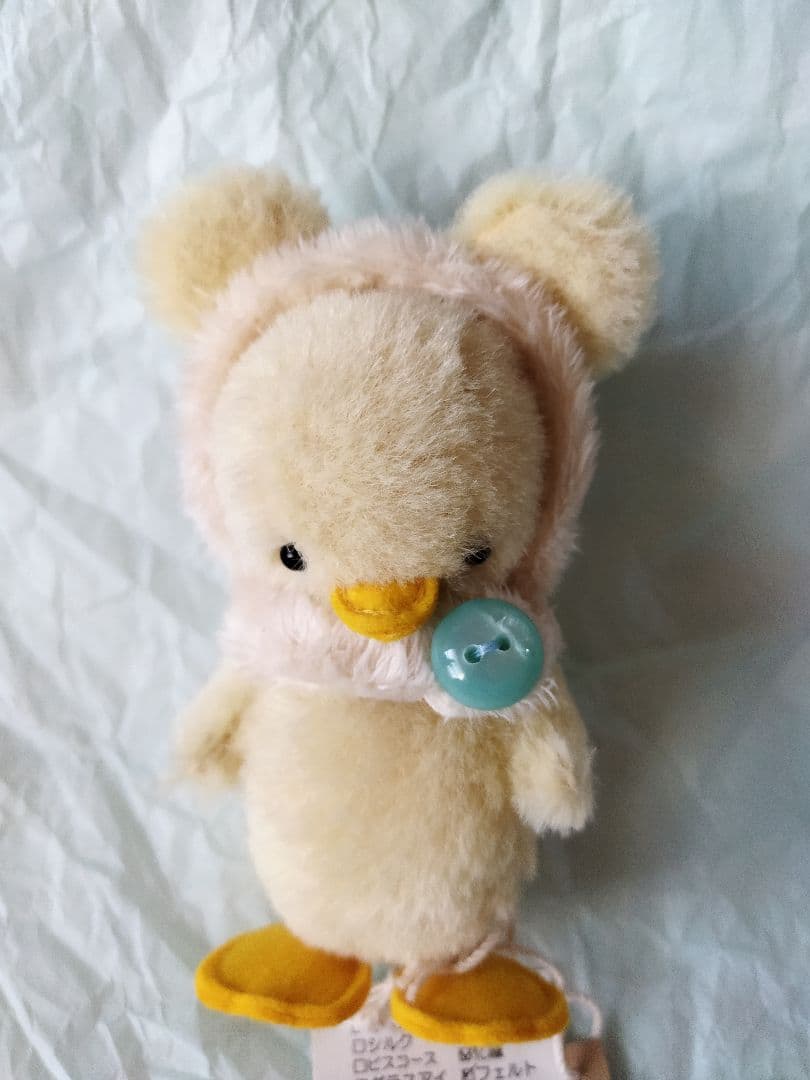 アーティストベア　SCI-beans くま耳帽子のアヒルちゃん