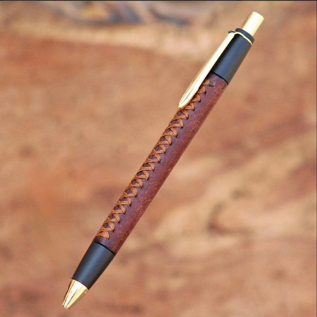 革軸ペン【プエブロ タバコ】　Schicksal シックザール