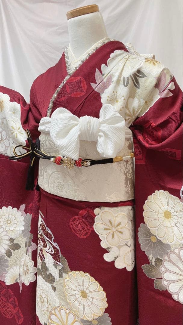 non品　振袖7点セット　振袖フルセット