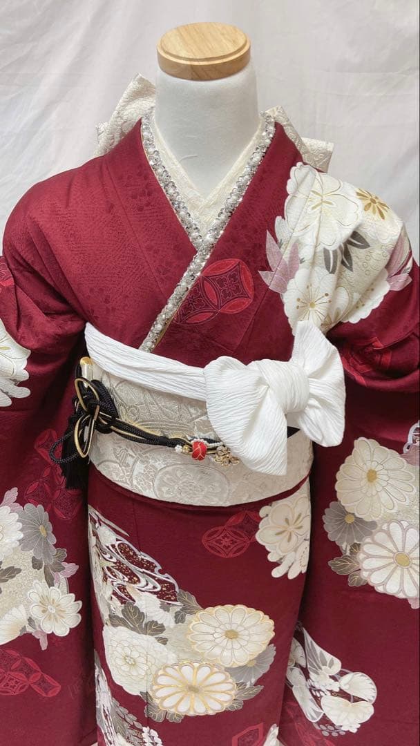 non品　振袖7点セット　振袖フルセット