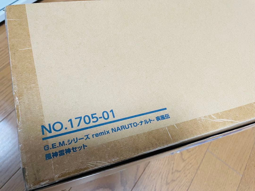 G.E.M. NARUTO ナルト疾風伝　 風神 雷神 ナルトサスケ　フィギュア