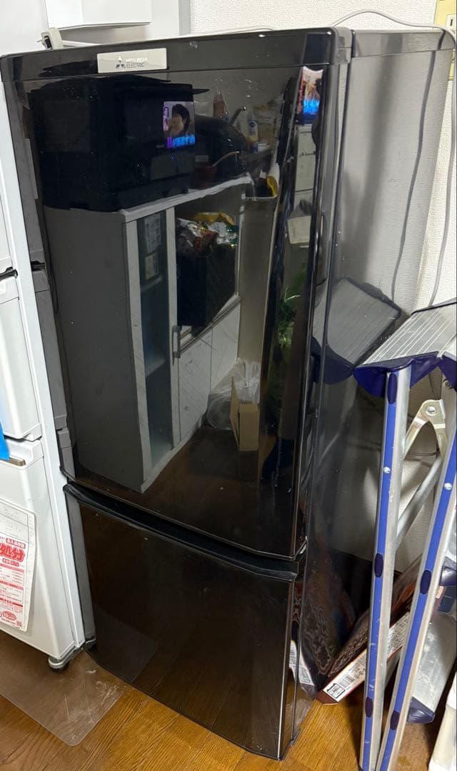 冷蔵庫 三菱 146L 2020年製 MR-P15E-B1