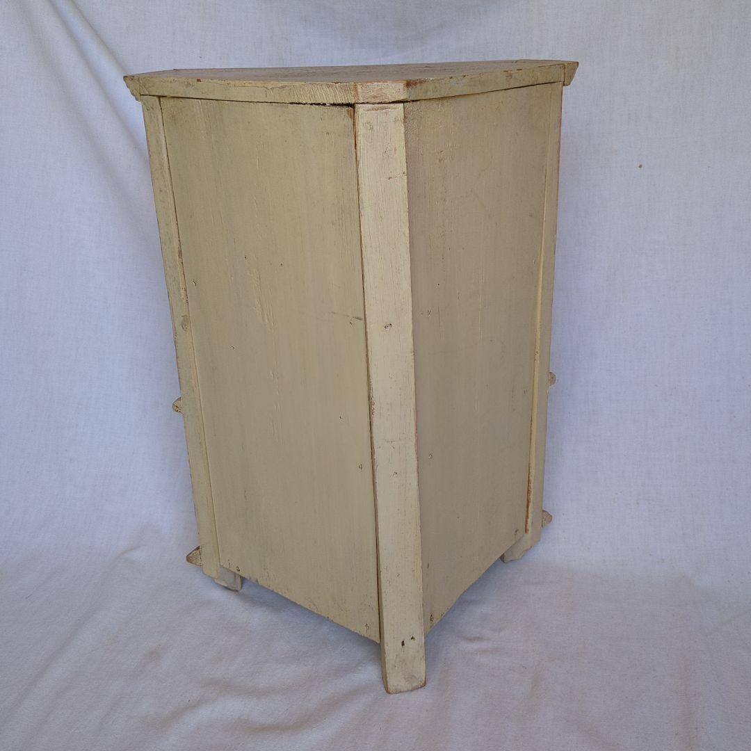 フランスアンティーク ドールキャビネット コーナーシェルフ