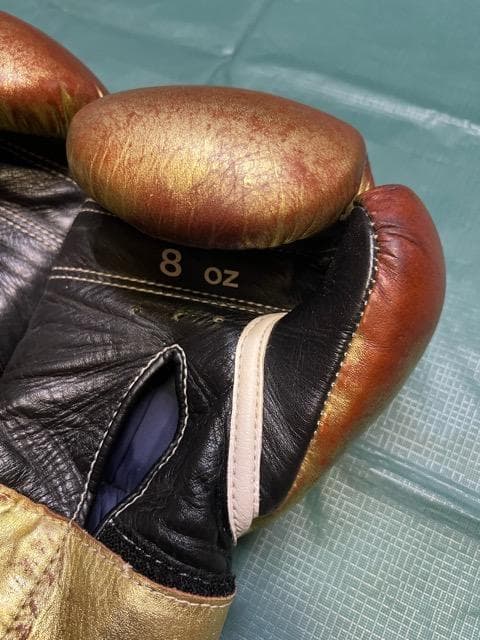 ウイニング ボクシンググローブ 8オンス ゴールド Winning