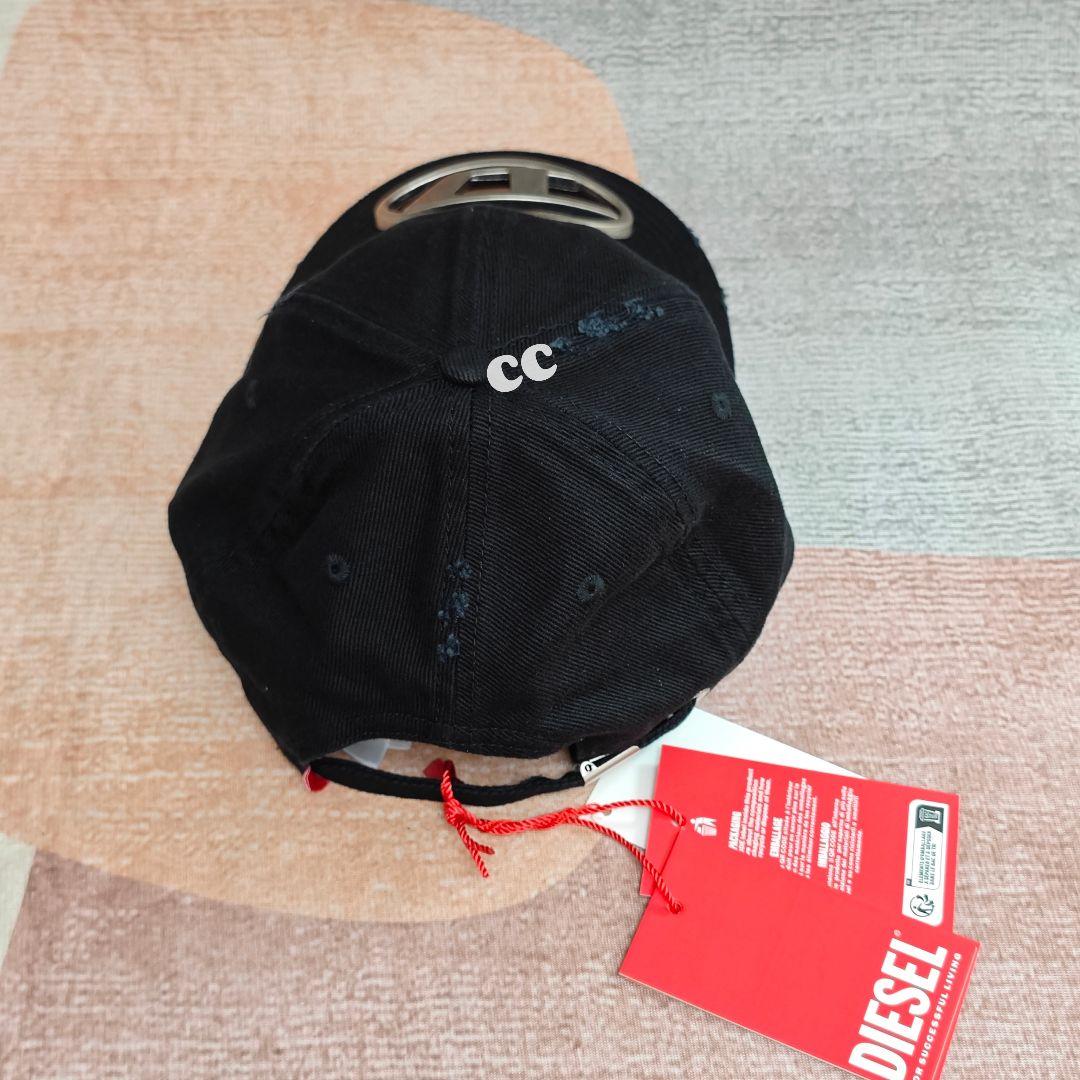 DIESEL メタルロゴコットンキャップ