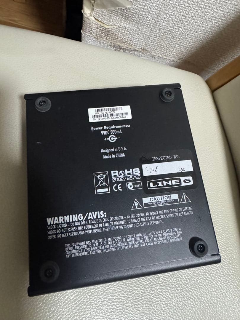 LINE 6 M5 Stomp box マルチエフェクター 動作確認済み