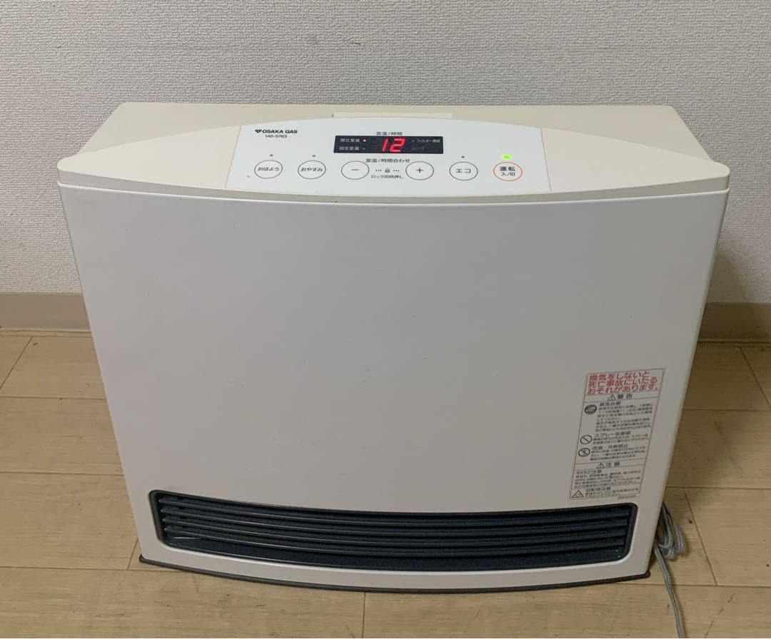 値下げ！ノーリツ ガスファンヒーター（都市ガス用）　GFH-4003S-W5