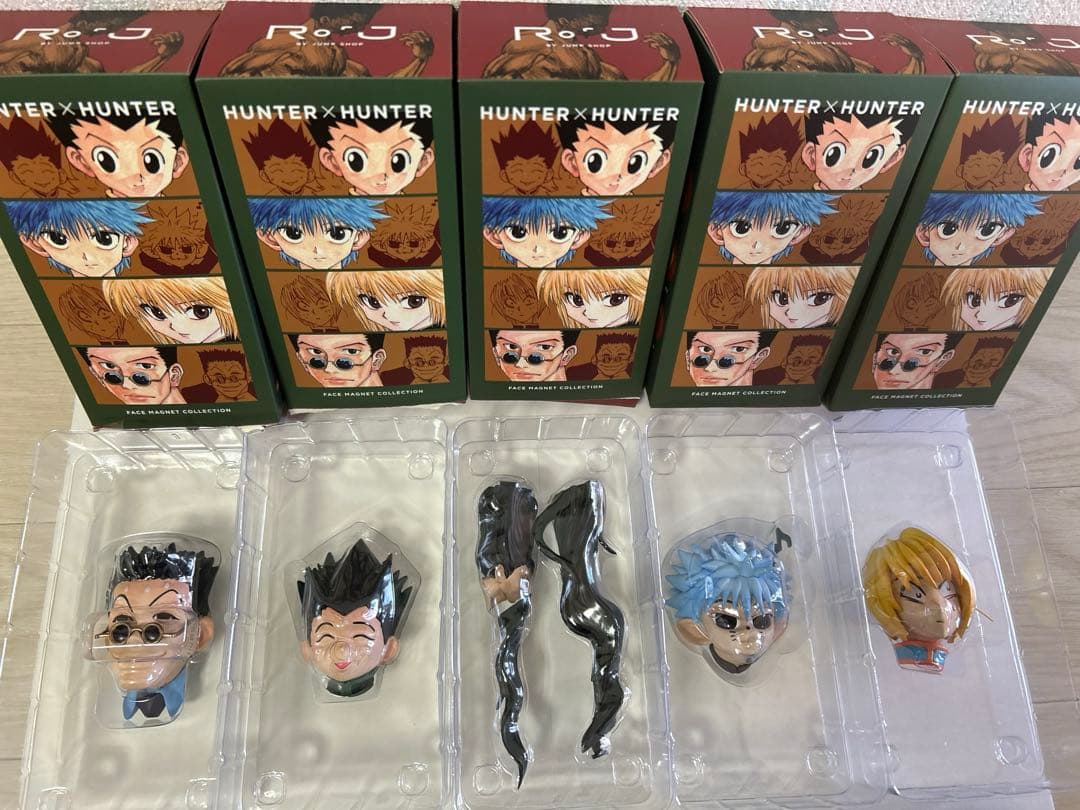 箱あり　HUNTER×HUNTER RofJ フェイスマグネット　コレクション