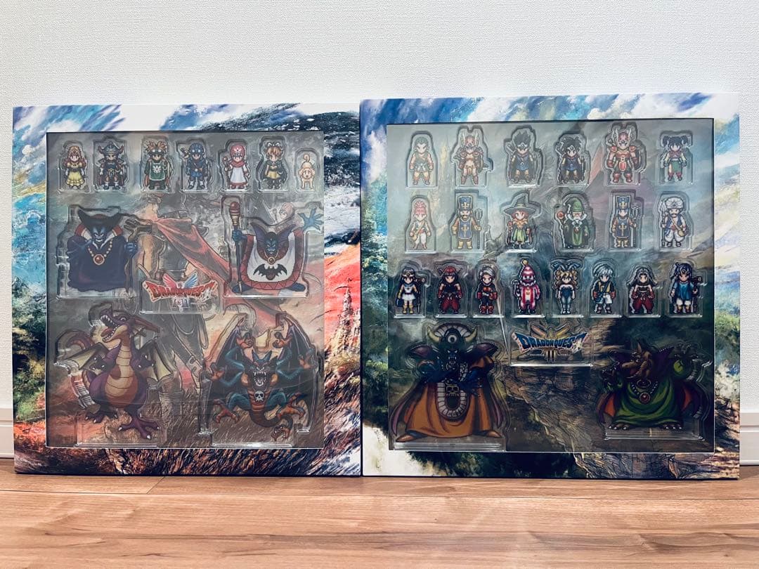 おまけ付き★ドラゴンクエスト Ⅰ＆Ⅱ Ⅲ アクリルブロック セット 1＆2＆3