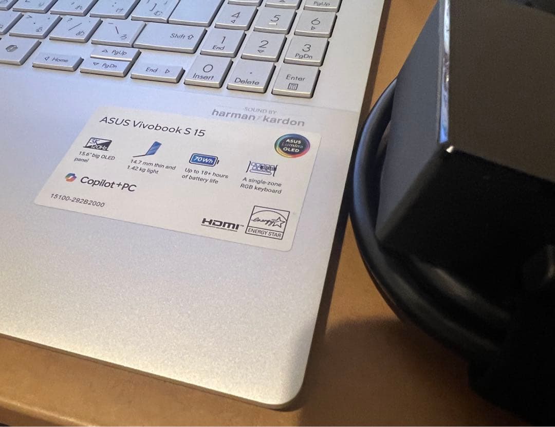 その他ノートPC本体 Vivobook S15 OLED S5507QA ELITE 32GB 1TB