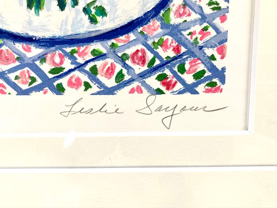 ◆レスリー・セイヤー／セイリング◆シルクスクリーン 大判 25号 82/350