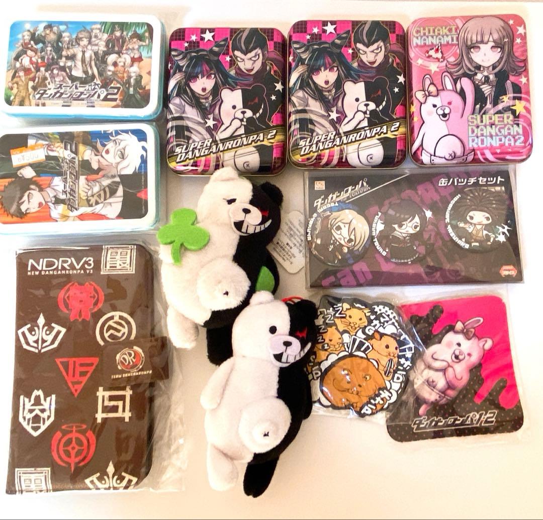 ダンガンロンパ　田中眼蛇夢 どあっぷ缶バッジなど 18点(写真1〜4のもの)