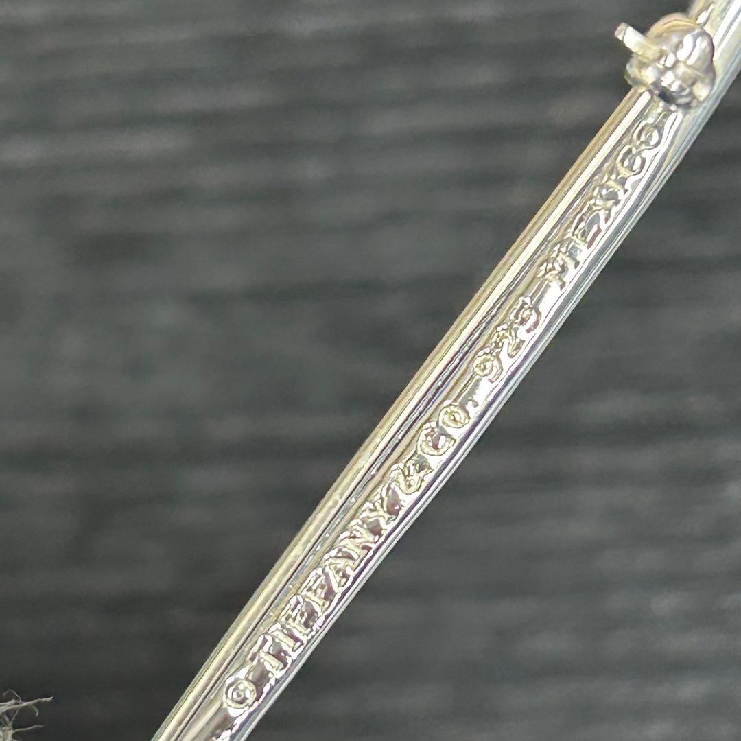 ティファニー　ブローチ　イチョウモチーフ　銀杏　ピンバッチ　シルバー925