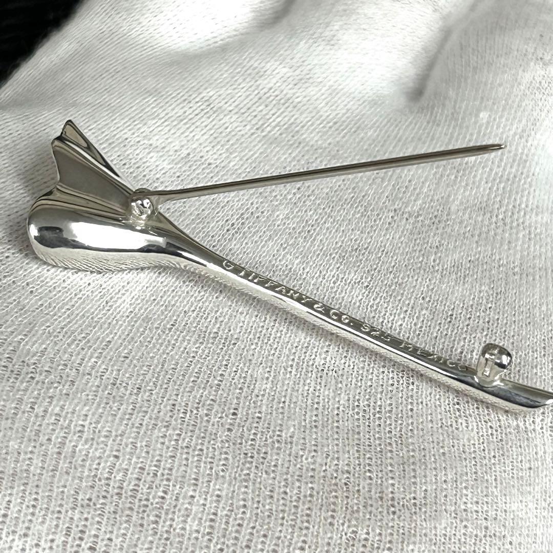 ティファニー　ブローチ　イチョウモチーフ　銀杏　ピンバッチ　シルバー925