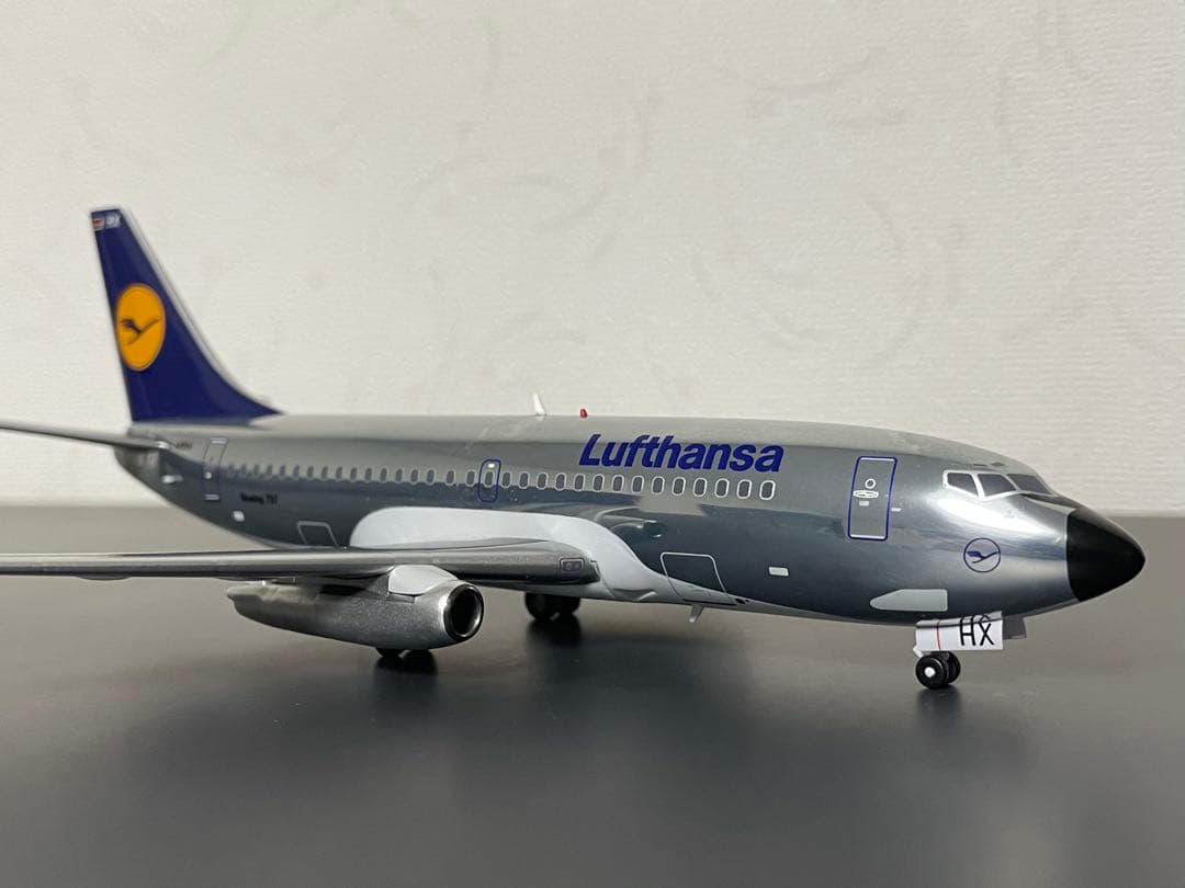 ルフトハンザ旅客機 B-737-200ポリッシュ仕上