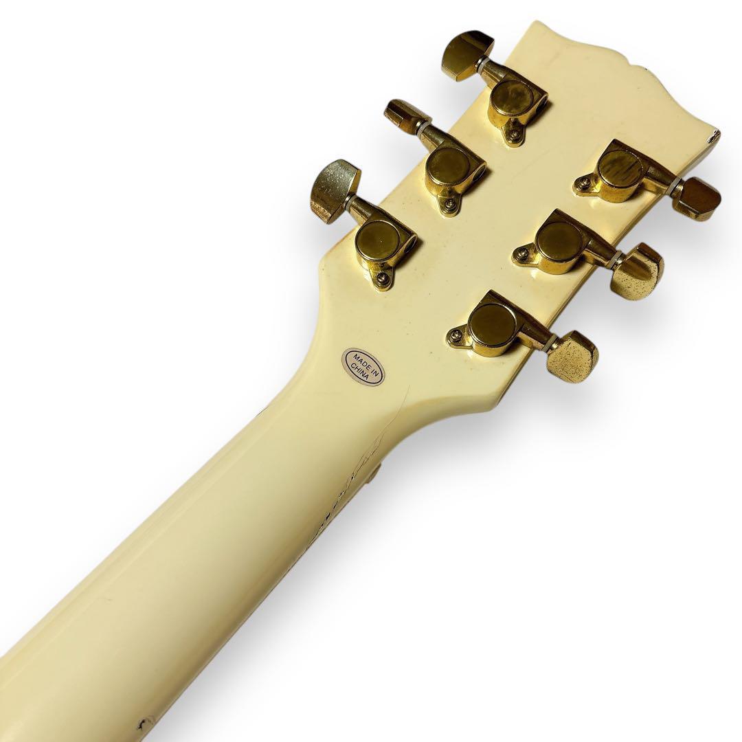 Photogenic フォトジェニック レスポール カスタム ホワイト