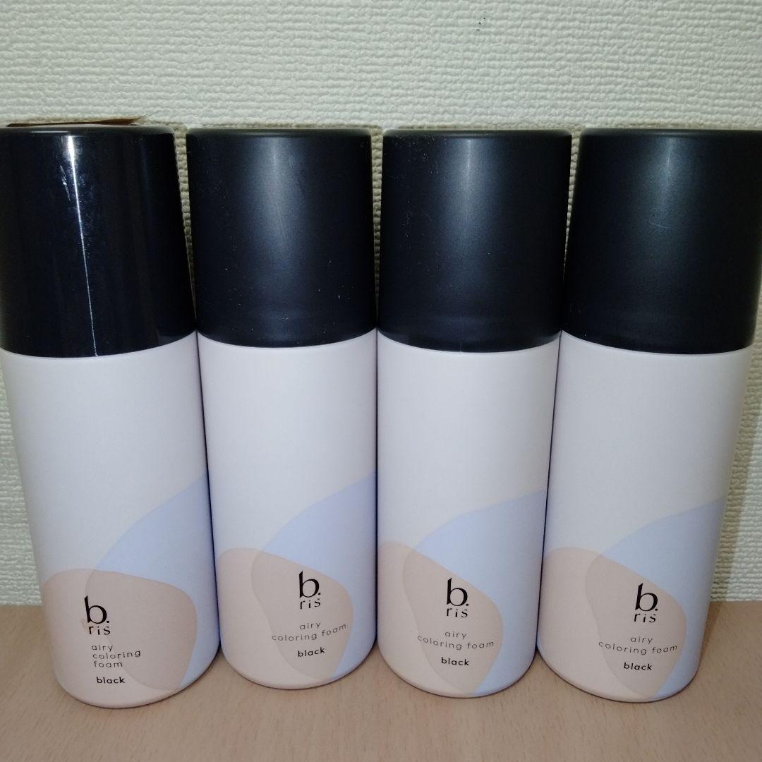 ♡４本セット♡ビーリス エアリーカラーリングフォーム ブラック 80g