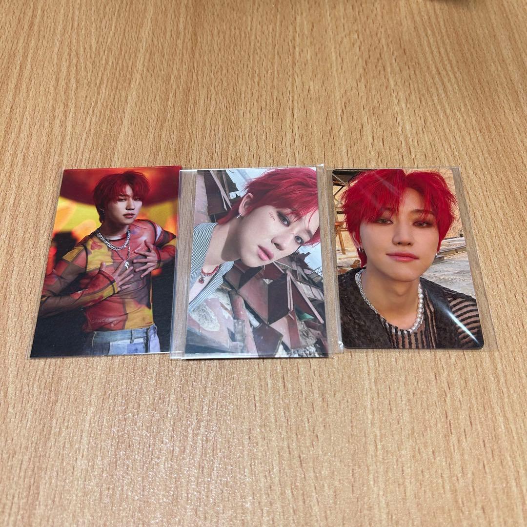 the8 ミンハオ face the sun 特典 トレカ 赤髪