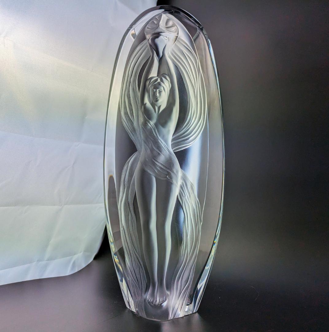 konomiさん専用　静謐の大型花瓶★ラリック エロイカ EROICA 34㎝