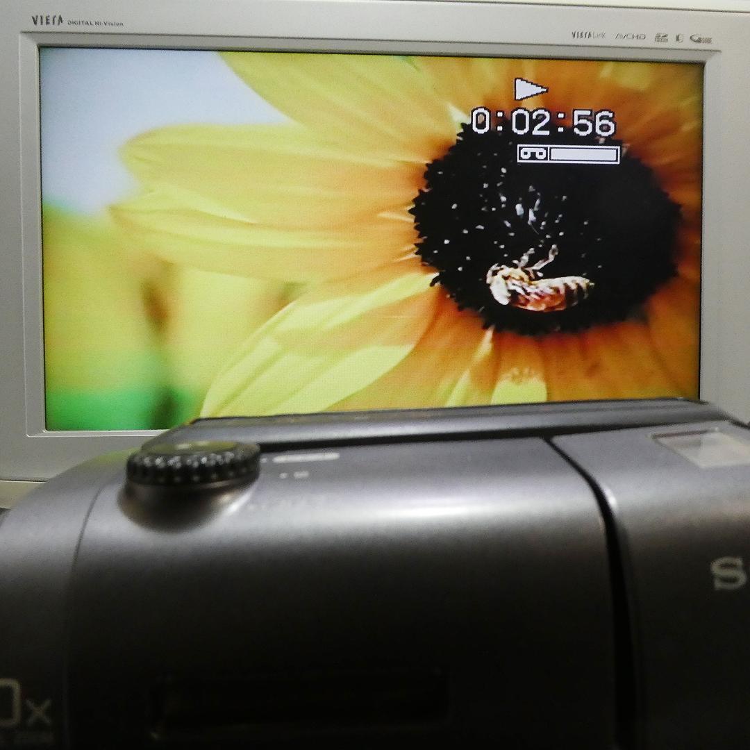 動作良好 VideoHi8 ソニーCCD-TR11 8ミリビデオ　DVD化に最適