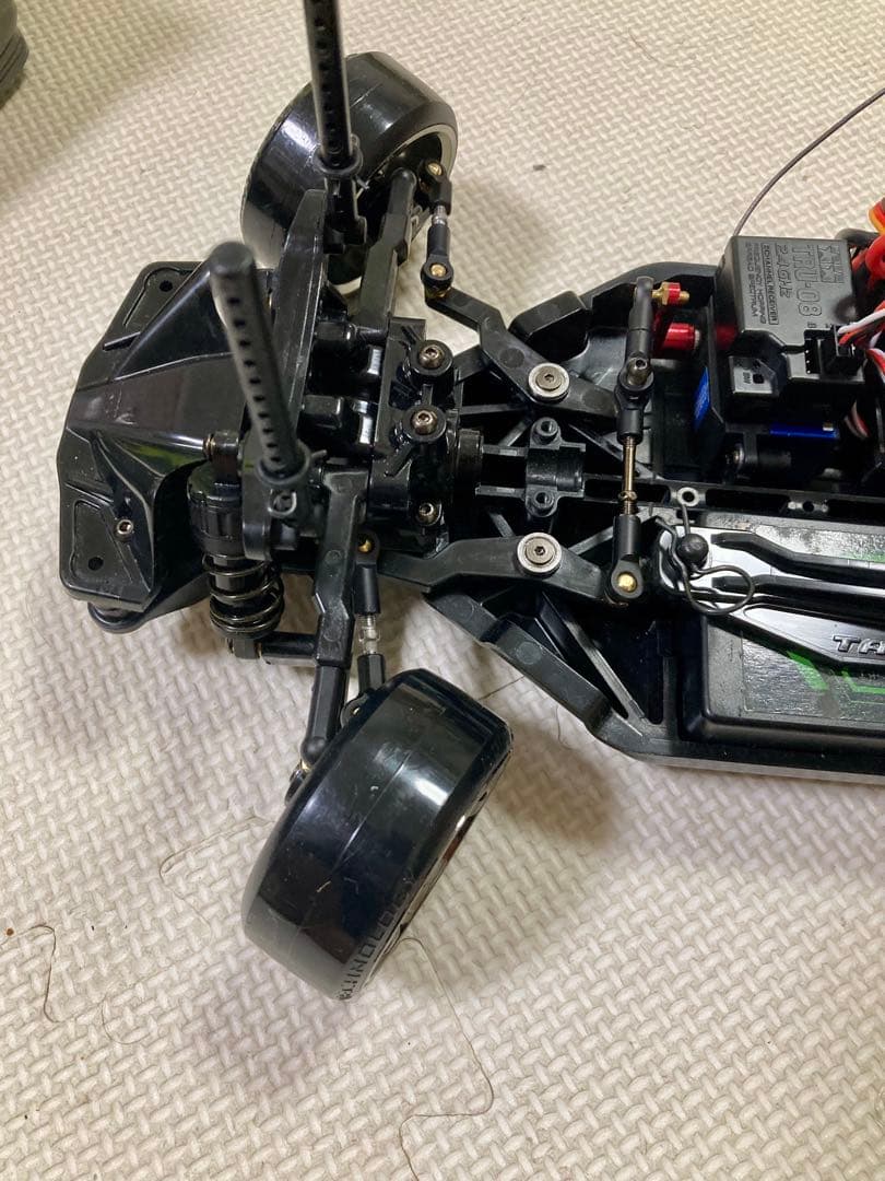 タミヤTT02二駆ドリフト mrcコンバ即ドリセット　ジャイロ付き