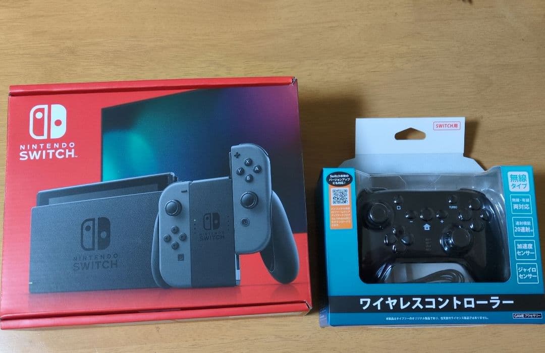 Nintendo Switch 本体とワイヤレスコントローラーセット