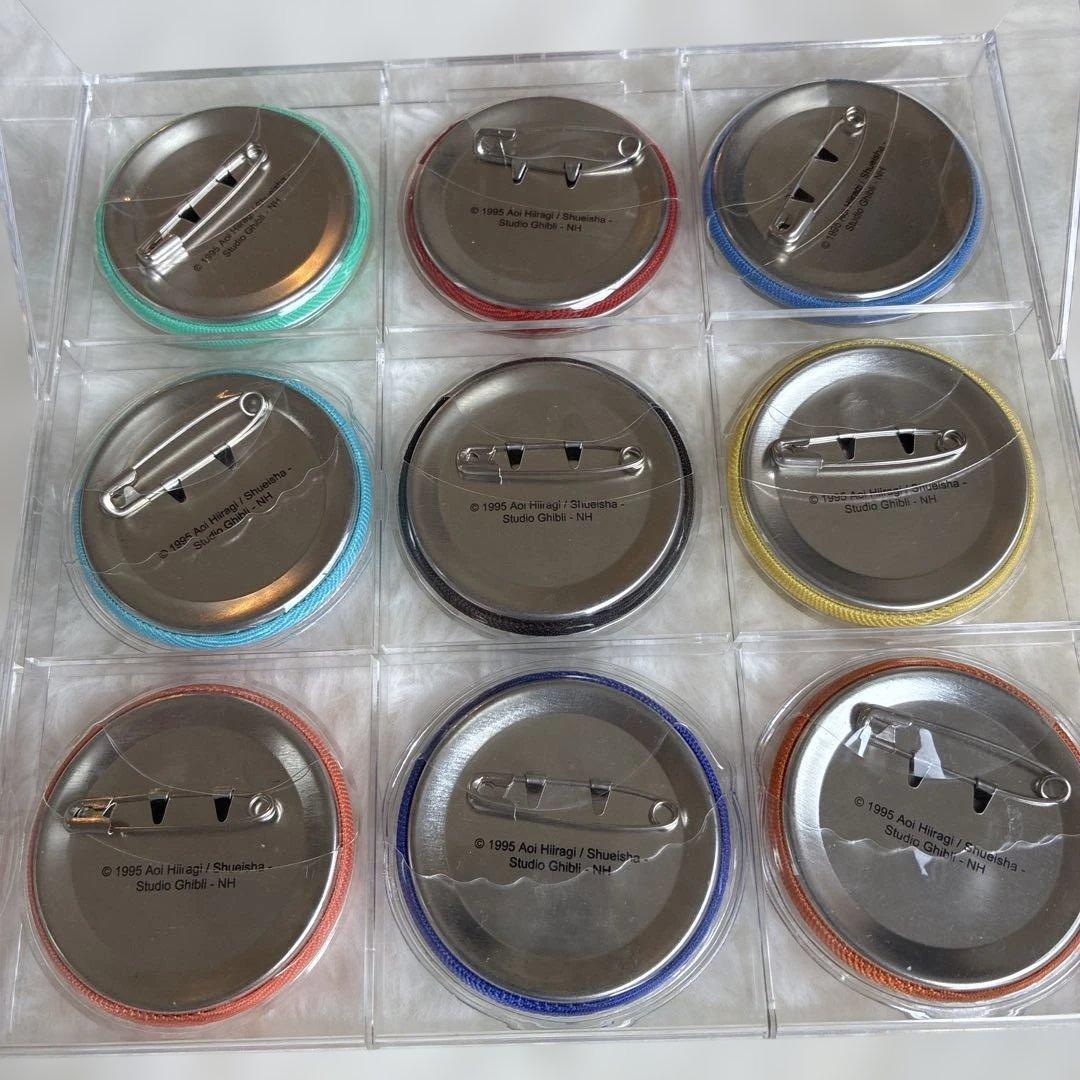 ジブリ　耳をすませば　刺繍ブローチ9個セット