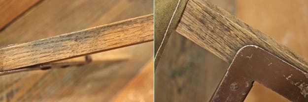 ヴィンテージ 軍用ベッド フォールディングコット ミリタリー オブジェ