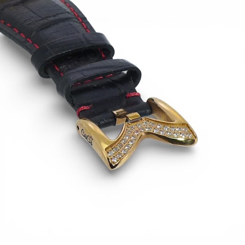 GaGa Milano　マヌアーレ48　ゴールド・カラー　手巻き　中古